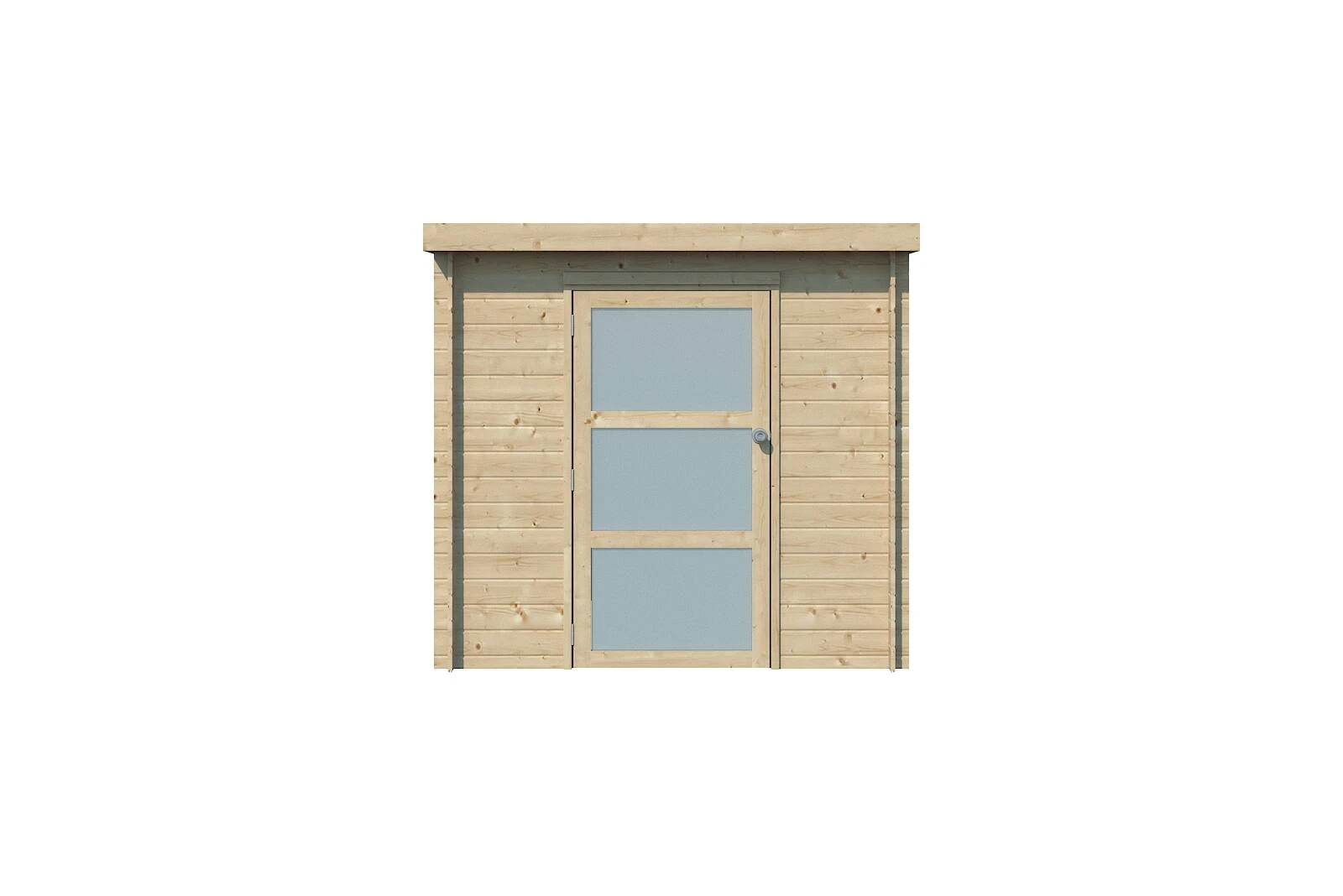 Woodlands Blokhut Nyborg 210 x 180 cm - Afbeelding 1
